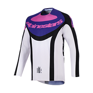 Alpinestars Motocross Gear 2026 Techstar Knif - Black / Light Grey / Purple
