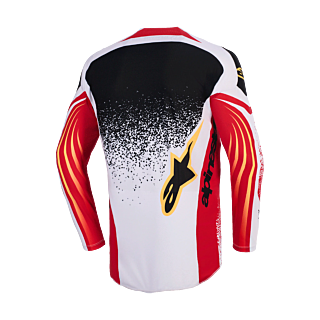 Alpinestars Motocross Jersey 2026 Techstar Nomur - Light Grey / Red / Black