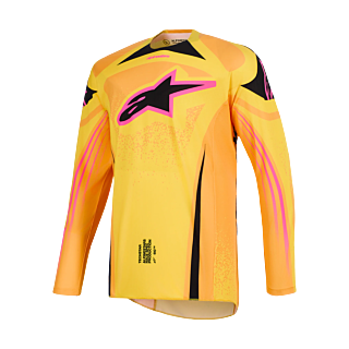 Alpinestars Motocross Gear 2026 Techstar Nomur - Orange / Yellow / Pink