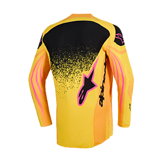 Alpinestars Motocross Jersey 2026 Techstar Nomur - Orange / Yellow / Pink