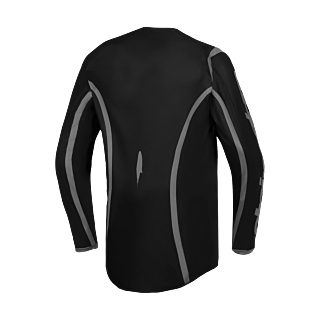 Alpinestars Motocross Jersey 2027 Fluid Apex V2 - Black / Silver