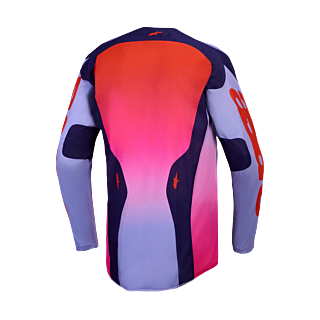 Alpinestars Motocross Jersey 2027 Racer Air Hunt - Light Violet / Deep Purple / Fluo Pink