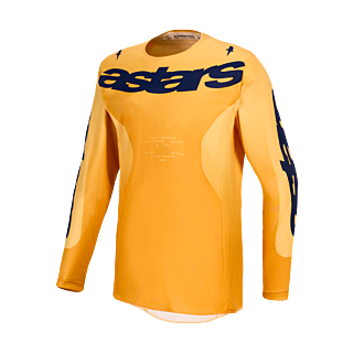 Alpinestars Motocross Gear 2027 Racer Amber - Gold Orange / Deep Blue