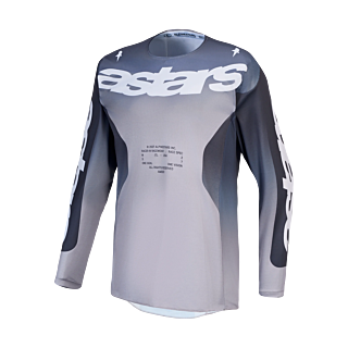 Alpinestars Motocross Jersey 2027 Racer Amber - Graystone / Cold Grey / Light Lilac