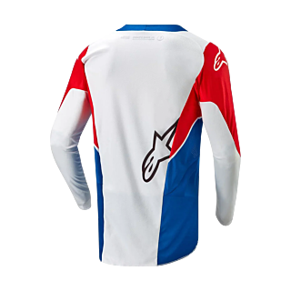 Alpinestars Motocross Jersey 2027 Racer Iconic Honda - White / Blue / Red