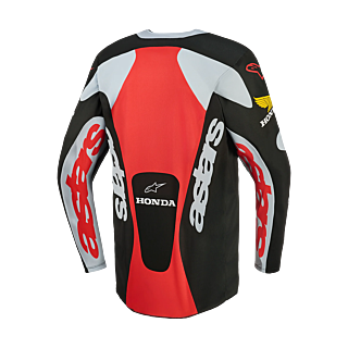 Alpinestars Motocross Jersey 2027 Racer Veil Honda - Black / Grey / Red