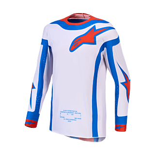 Alpinestars Motocross Jersey 2027 Supertech Vesta - Light Lilac / Cardinal Red