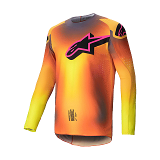 Alpinestars Motocross Gear Supertech Lipan - Yellow / Pink