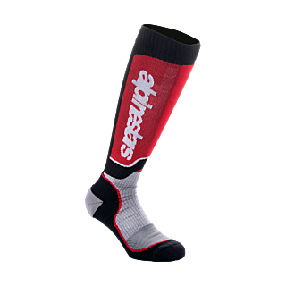 Alpinestars Motocross Socks MX PLUS - Black / Grey / Red