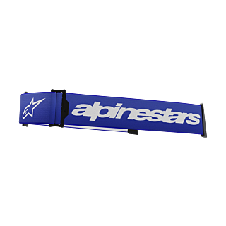 Alpinestars Motocross Goggle Strap Supertech - Blue / White