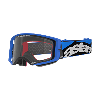Alpinestars Motocross Goggle Supertech Stream - Blue - Clear