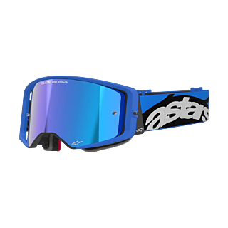 Alpinestars Motocross Goggle Supertech Stream - Blue - Mirror Blue