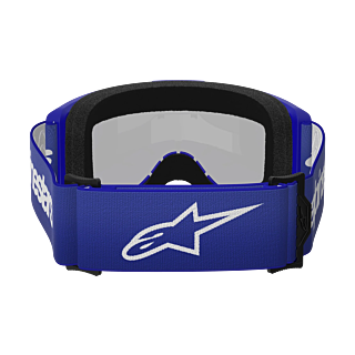 Alpinestars Motocross Goggle Vision 3 Wordmark - Blue - Mirror Silver