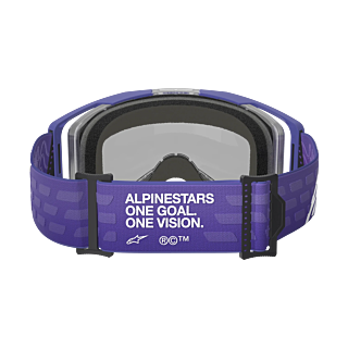 Alpinestars Motocross Goggle Vision 8 Corp - Purple - Mirror Blue