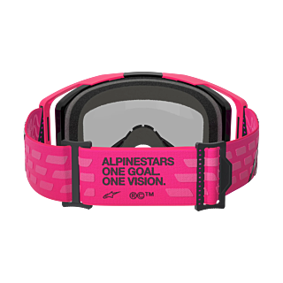 Alpinestars Motocross Goggle Vision 8 Corp - Pink - Mirror Red