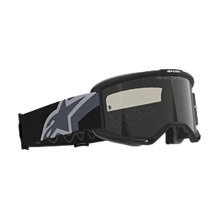 Alpinestars Motocross Goggle Vision Sand - Black / Grey - Dark Smoke