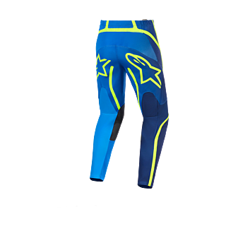 Alpinestars Motocross Pants 2026 Fluid Apex - Blue / Fluo Yellow