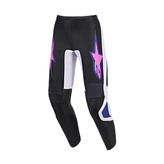 Alpinestars Motocross Pants 2026 Fluid Grid - Black / Light Grey / Purple