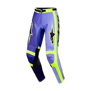 Alpinestars Motocross Pants 2026 Racer Portl - Purple / Fluo Yellow