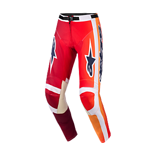 Alpinestars Motocross Pants 2026 Racer Portl - Red / Light Grey / Dark Grey