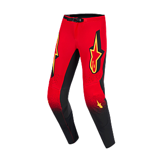 Alpinestars Motocross Pants 2026 Supertech Scenz - Red / Black / Yellow