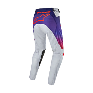 Alpinestars Motocross Pants Racer Hoen - Light Grey / Hot Orange / Black