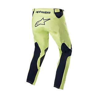 Alpinestars Motocross Pants Racer Hoen - Night Navy / Fluo Green