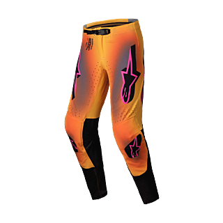Alpinestars Motocross Pants Supertech Lipan - Yellow / Pink