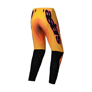 Alpinestars Motocross Pants Supertech Lipan - Yellow / Pink