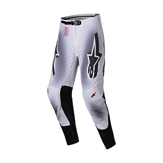 Alpinestars Motocross Pants Supertech Maker - Silver / Black