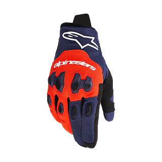 Alpinestars Motocross Gloves 2026 Pro-Dura - Navy / Orange / White