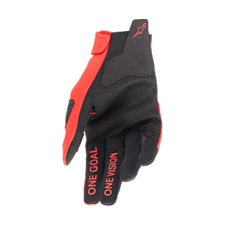 Alpinestars Motocross Gloves 2026 Radar - Mars Red / Silver