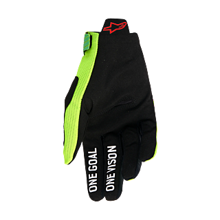 Alpinestars Motocross Gloves 2026 Radar Pro - Green / Fluo Yellow / Fluo Pink