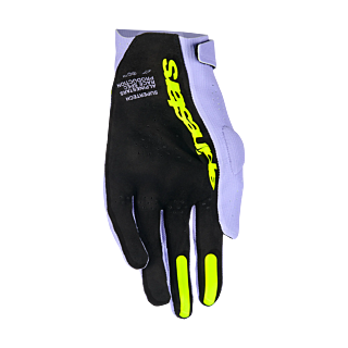 Alpinestars Motocross Gloves 2026 Supertech - Lavender / Violet / Fluo Yellow