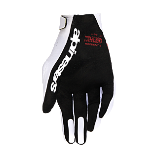Alpinestars Motocross Gloves 2026 Supertech - White / Black / Fire Red