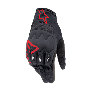 Alpinestars Motocross Gloves 2026 Techdura - Fire Red / Black