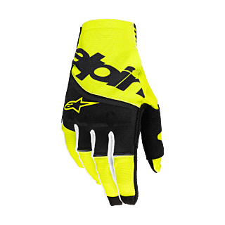 Alpinestars Motocross Gloves 2026 Techstar - Black / Fluo Yellow