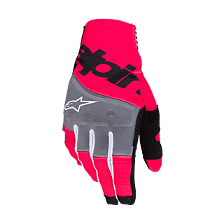 Alpinestars Motocross Gloves 2026 Techstar - Black / Fluo Pink