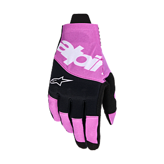 Alpinestars Motocross Gloves 2026 Techstar - Black / Light Grey / Purple