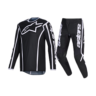 Alpinestars Motocross Gear 2026 Fluid Apex - Black / Grey