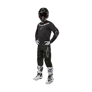 Alpinestars Motocross Gear 2026 Fluid Graphite - Black / Silver