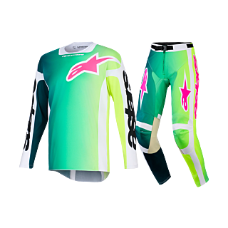 Alpinestars Motocross Gear 2026 Racer Portl - Green / White / Black