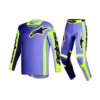 Alpinestars Motocross Gear 2026 Racer Portl - Purple / Fluo Yellow