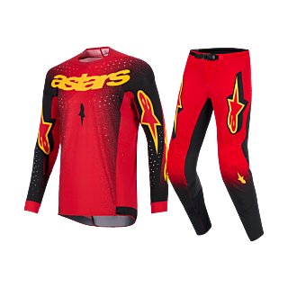 Alpinestars Motocross Gear 2026 Supertech Scenz - Red / Black / Yellow