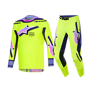 Alpinestars Motocross Gear 2026 Supertech Vista - Yellow / Purple / Black