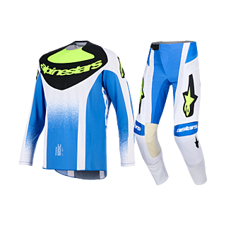 Alpinestars Motocross Gear 2026 Techstar Knif - Ucla / Blue / Black / Fluo Yellow