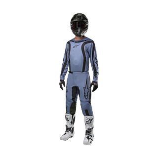 Alpinestars Motocross Gear Fluid Lurv - Light Blue / Black