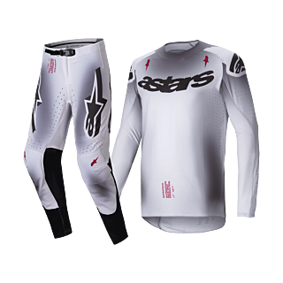 Alpinestars Motocross Gear Supertech Maker - Silver / Black