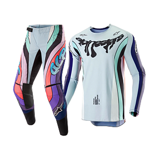 Alpinestars Motocross Gear Techstar LE Imperial - Purple / Blue / Black