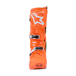 Alpinestars Motocross Boots Tech 10 Supervented - Fluo Orange / Black / White